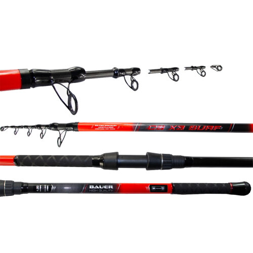 Bauer CS X3 420 Cm 100-400 Gr Teleskopik Surf Olta Kamışı - 2