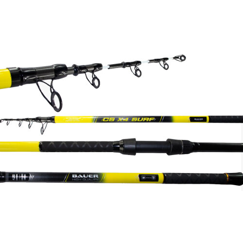 Bauer CS X4 420 Cm 100-400 Gr Teleskopik Surf Olta Kamışı - 2