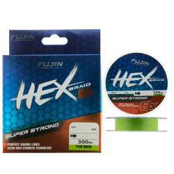 Fujin Hex Braid 8X 300 Mt Fluo Green PE İp Misina - 2