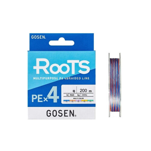 Gosen Roots X4 200 M Multicolor İp Misina - 1