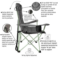 Platan Chair Ones-L Hafif Katlanır Kamp Sandalyesi - 7