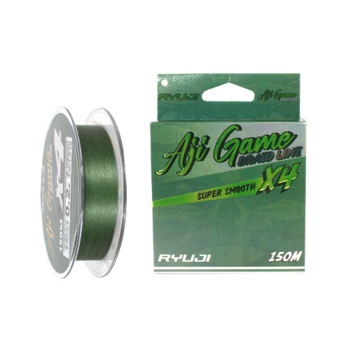 Ryuji Aji Game 4X 150 Mt Dark Green İp Misina - 1