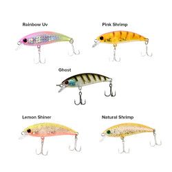 Ryuji Baby Minnow 5 Cm 4.5 Gr Sinking Lrf Maket Yem - 4