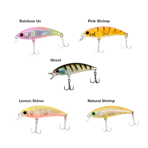 Ryuji Baby Minnow 5 Cm 4.5 Gr Sinking Lrf Maket Yem - 4