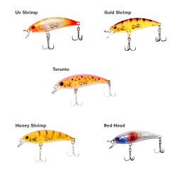 Ryuji Baby Minnow 5 Cm 4.5 Gr Sinking Lrf Maket Yem - 5