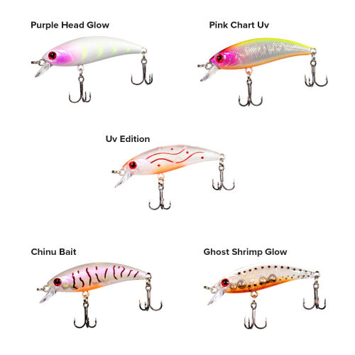 Ryuji Baby Minnow 5 Cm 4.5 Gr Sinking Lrf Maket Yem - 2