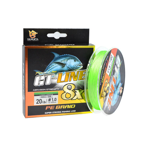 Shufa 8X GT Line 150 Mt Light Green İp Misina - 1