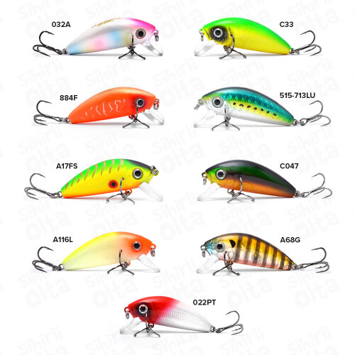 Strike Pro Mg-002 Mustang Minnow 4.5 Cm 4.2 Gr Maket Yem - 1