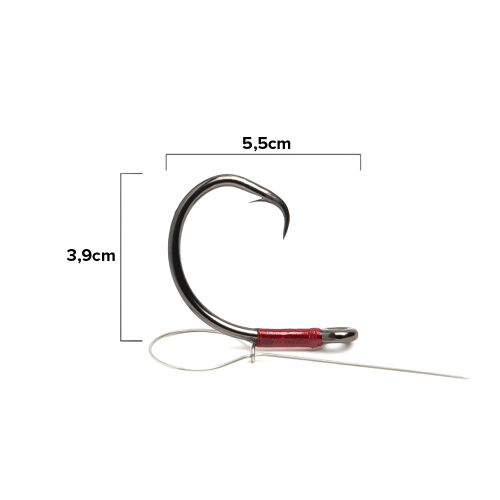 Top Game Bonito Bait Circle Big Game Hook - 2