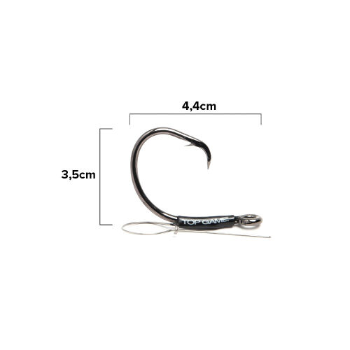 Top Game Circle Big Bait Big Game Hook - 2