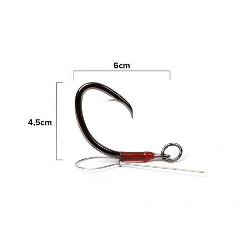 Top Game Edo Charlie Brown XL Clip L Big Game Hook - 2