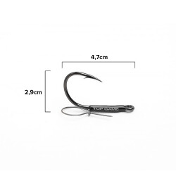 Top Game Series J Large Big Game Hook - 2